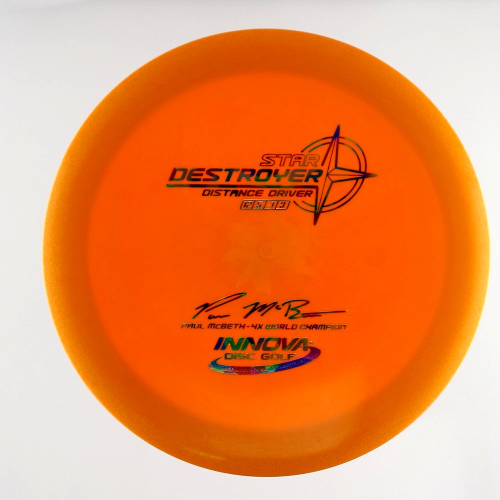Destroyer - 4x World Champion Paul McBeth - Orange - 158.4 gm -  Disc ID: 588226