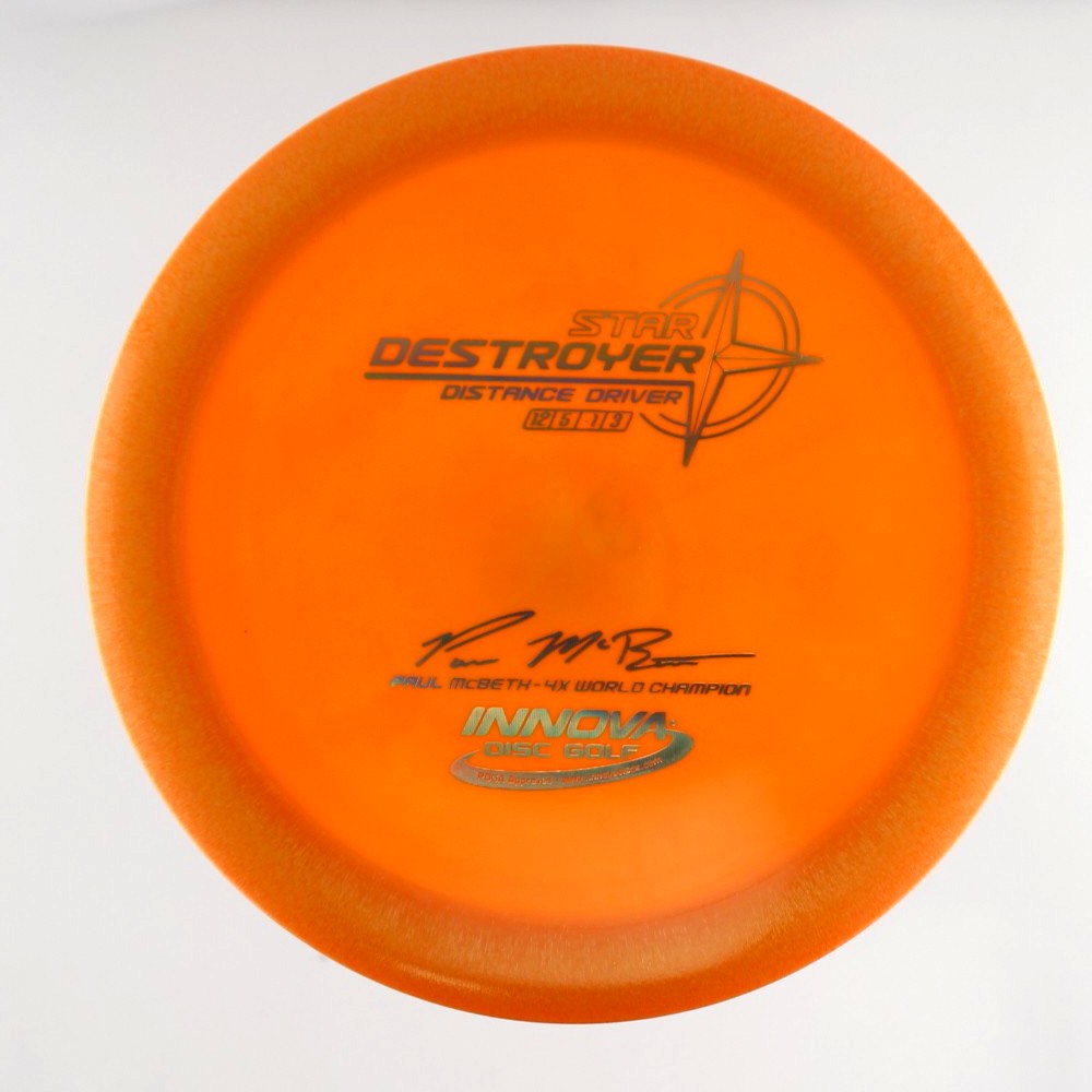 Destroyer - 4x World Champion Paul McBeth - Orange - 151.1 gm -  Disc ID: 588227