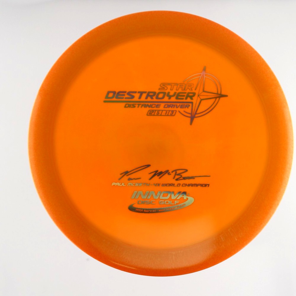 Destroyer - 4x World Champion Paul McBeth - Orange - 151.3 gm -  Disc ID: 588228
