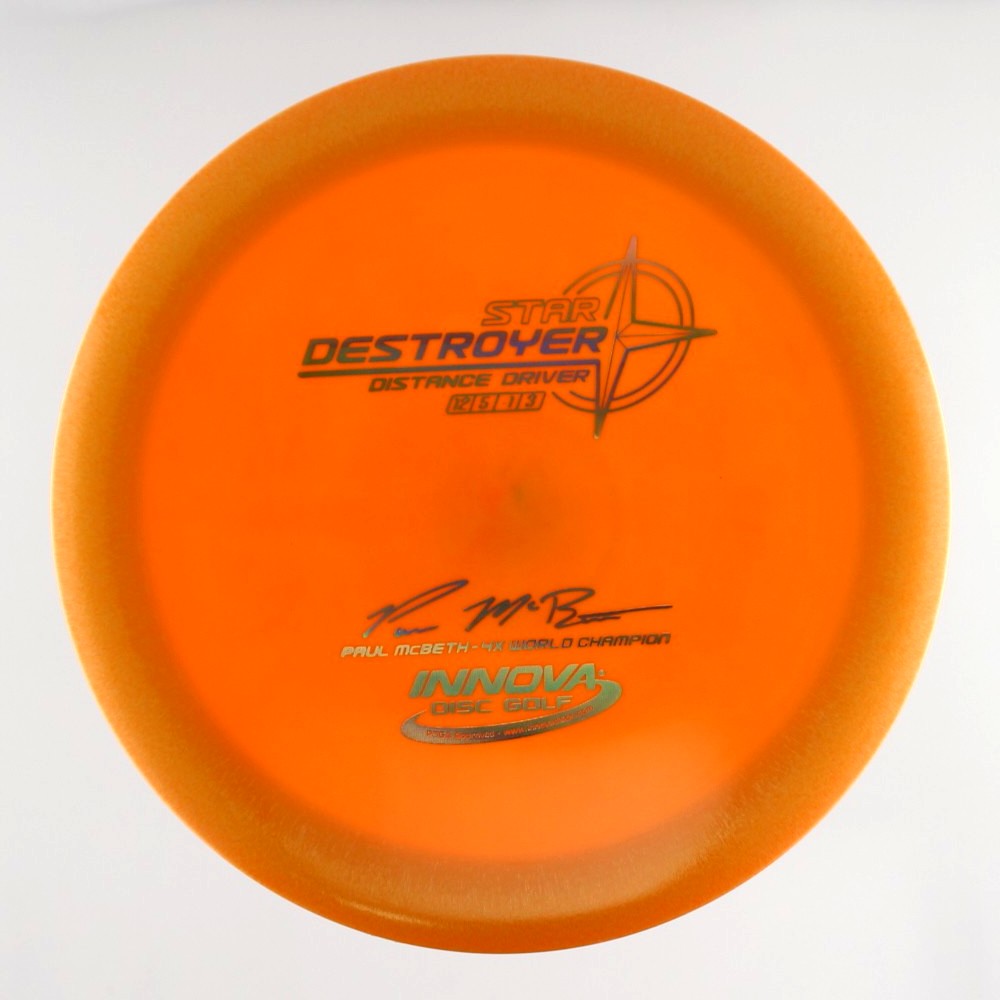 Destroyer - 4x World Champion Paul McBeth - Orange - 150.4 gm -  Disc ID: 588229