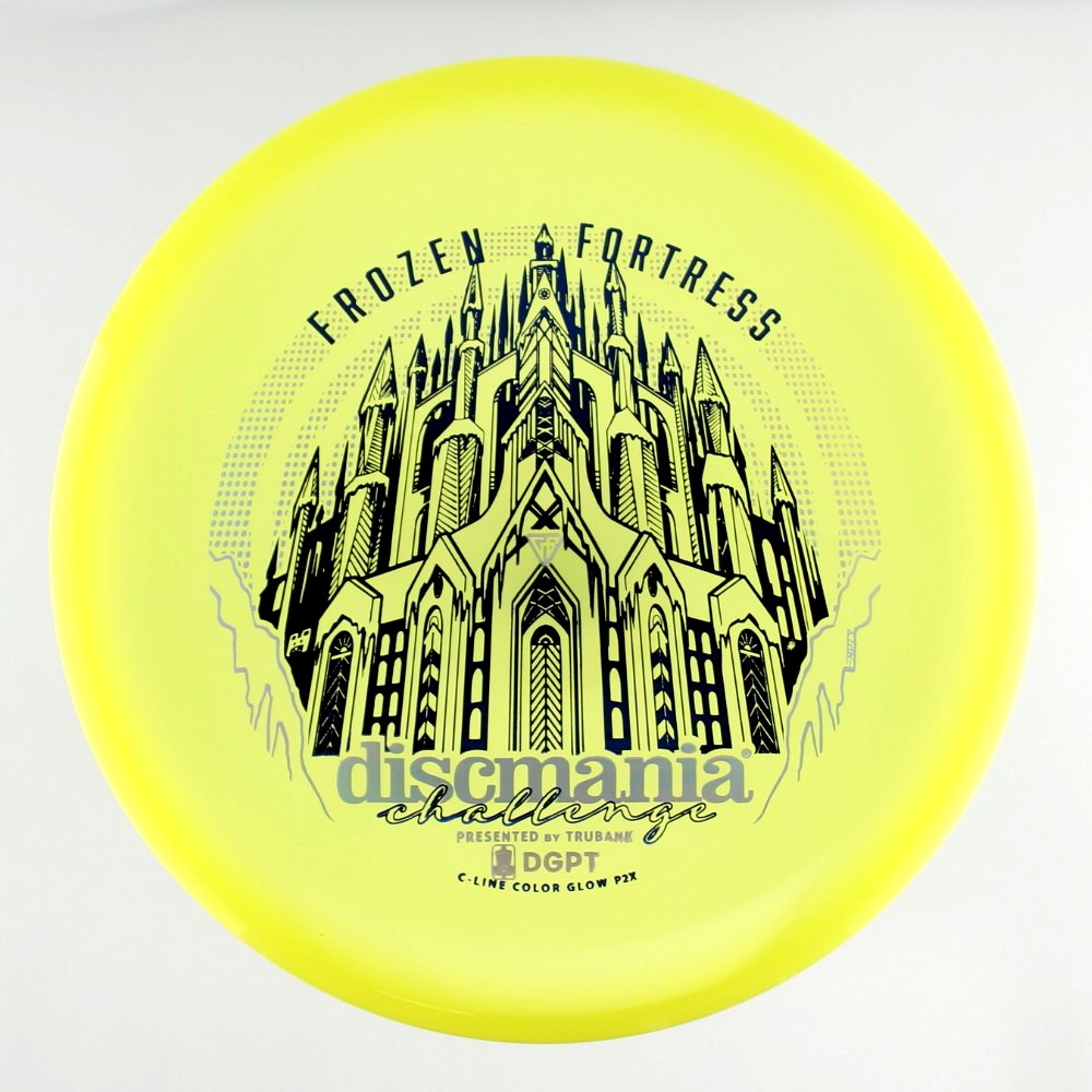 P2x - Discmania Challenge - Yellow - 174.8 gm -  Disc ID: 588457