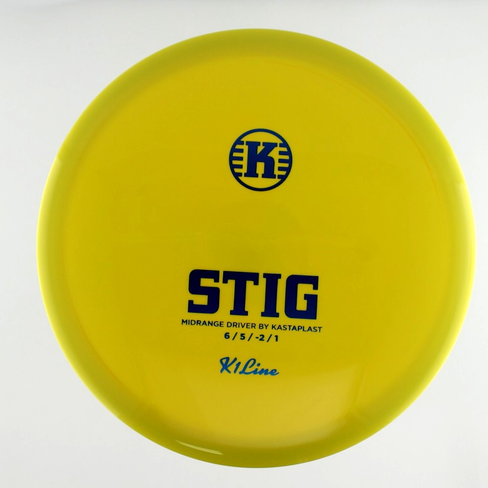 Stig - Standard - Yellow - 176.6 gm -  Disc ID: 588825