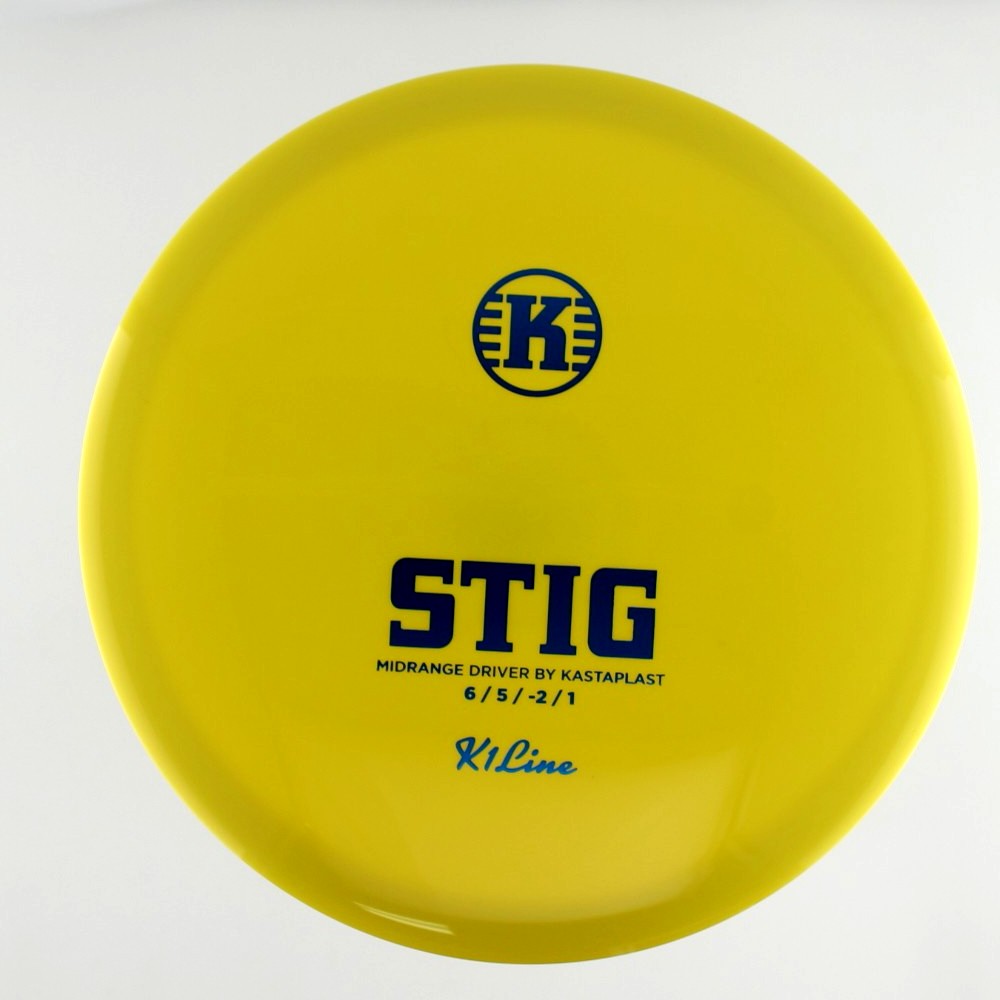 Stig - Standard - Yellow - 176.6 gm -  Disc ID: 588827