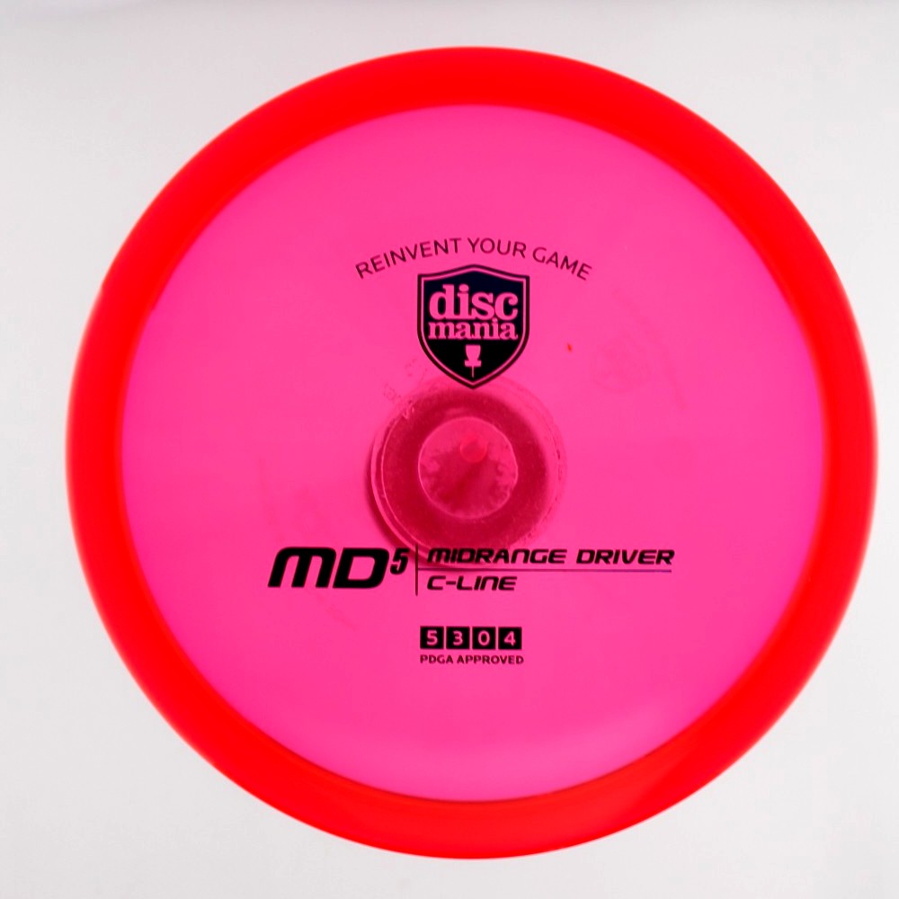 MD5 (Midrange) - Standard - Red - 174.3 gm -  Disc ID: 588918