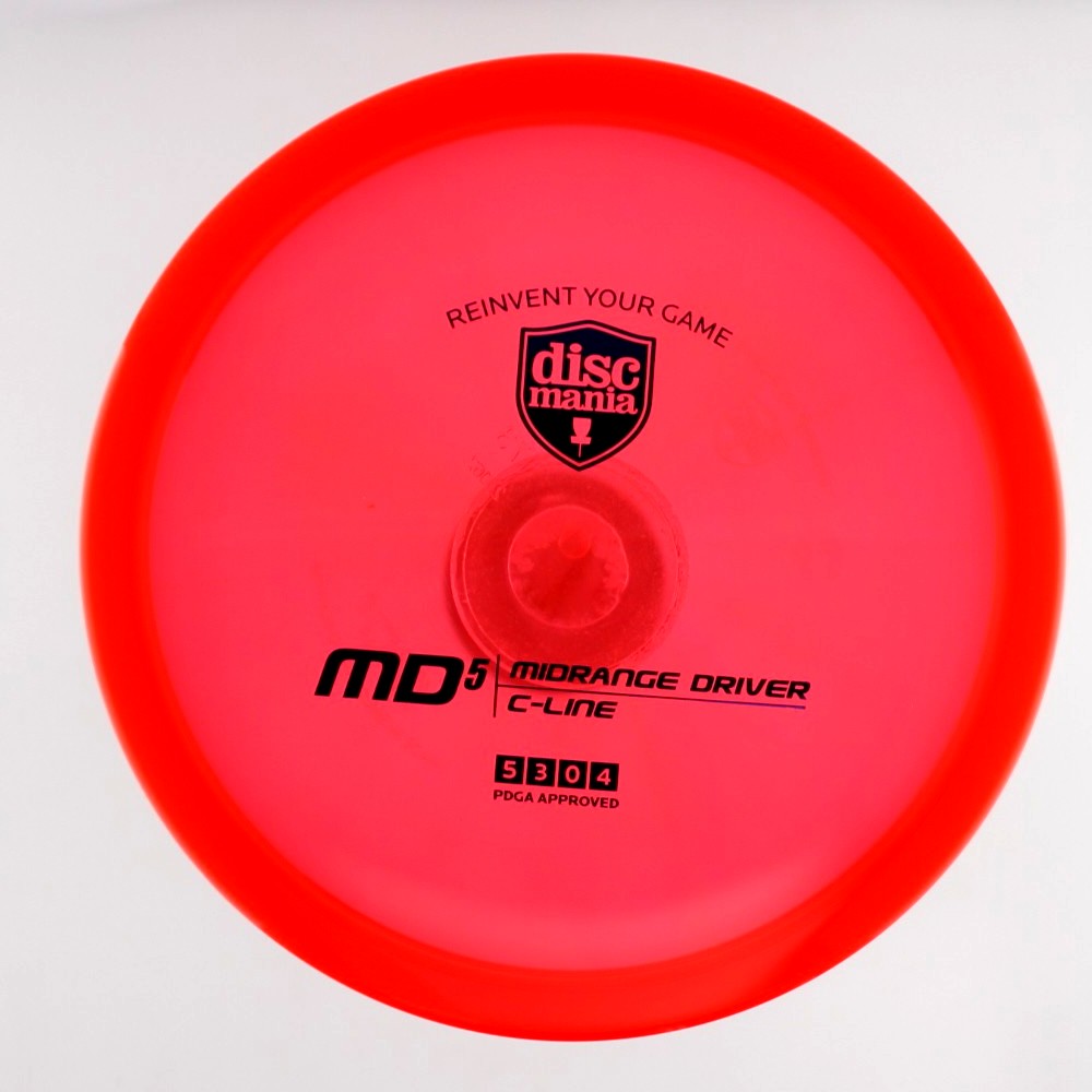 MD5 (Midrange) - Standard - Red - 174.7 gm -  Disc ID: 588919