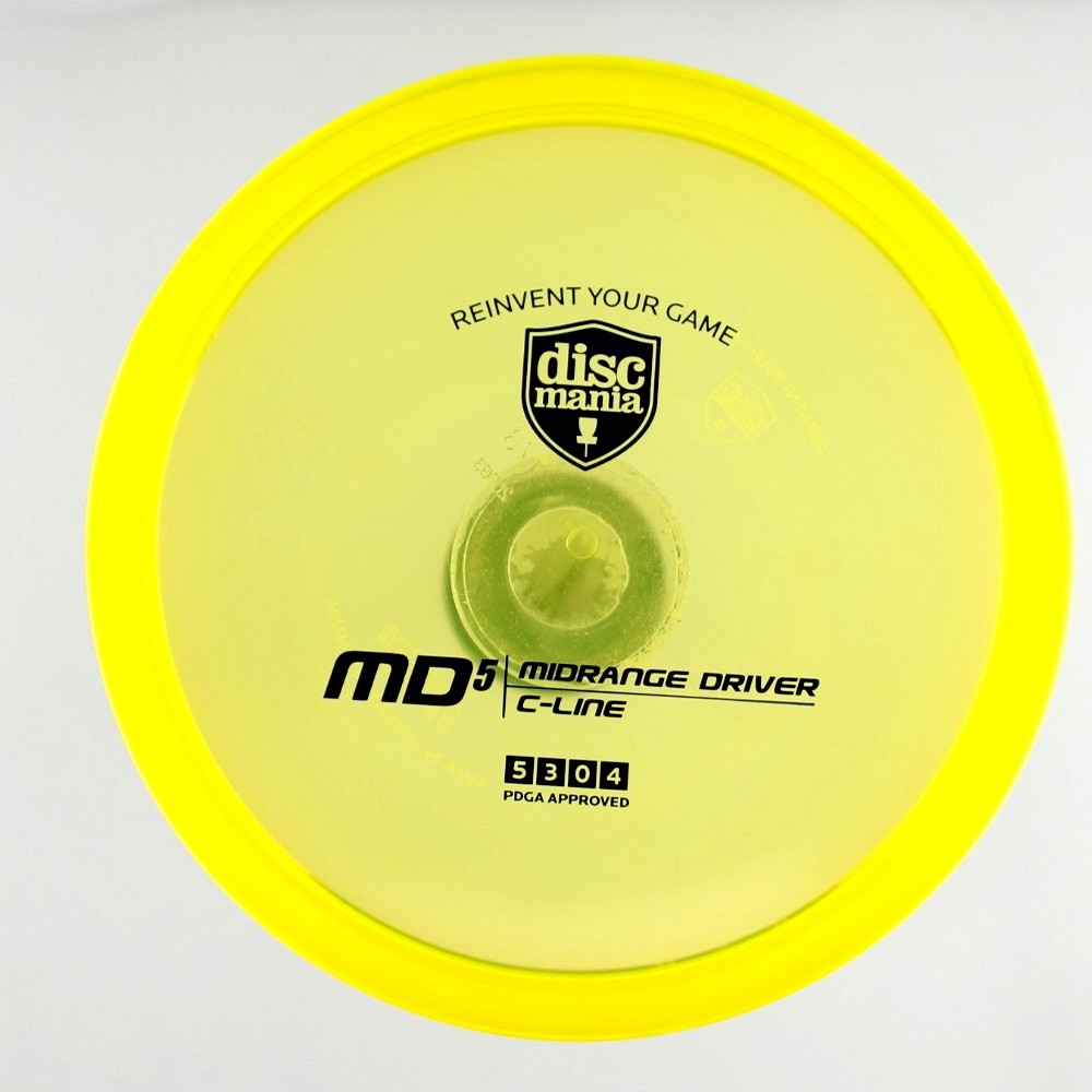 MD5 (Midrange) - Standard - Yellow - 174.7 gm -  Disc ID: 588922