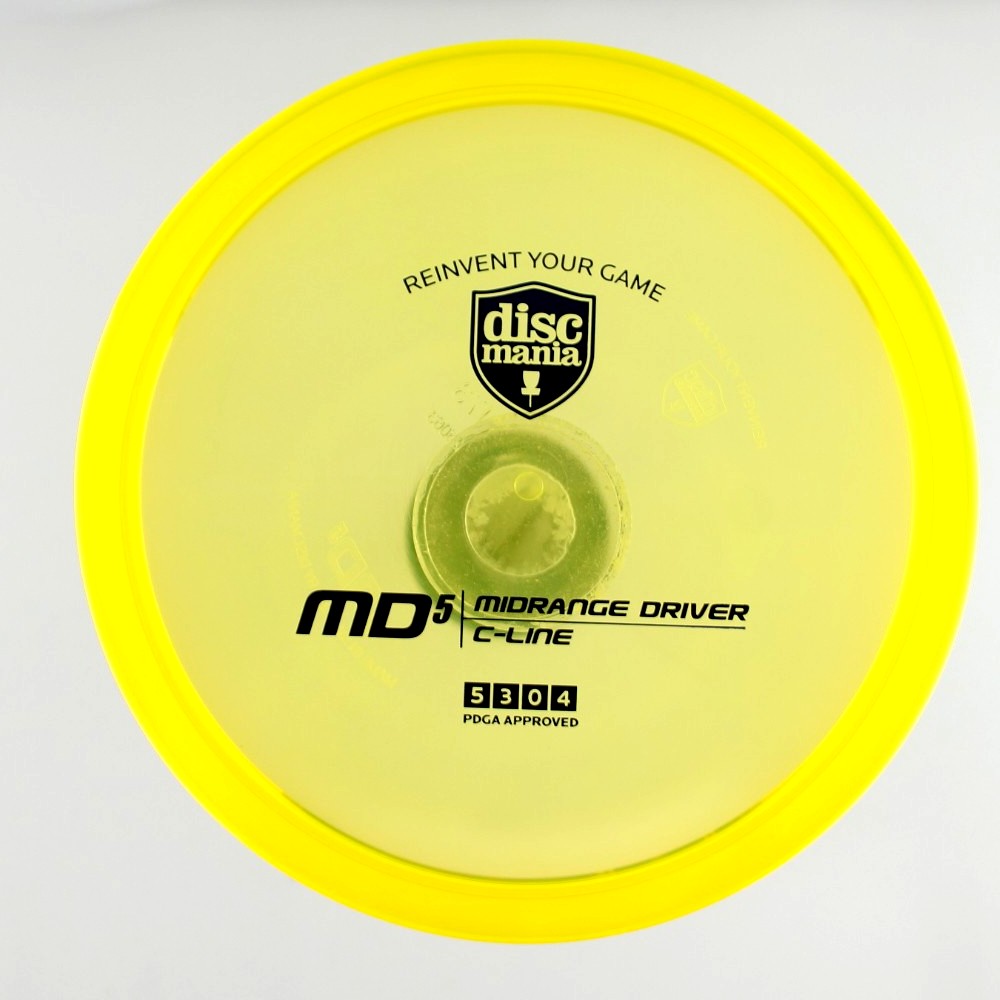 MD5 (Midrange) - Standard - Yellow - 174.8 gm -  Disc ID: 588923