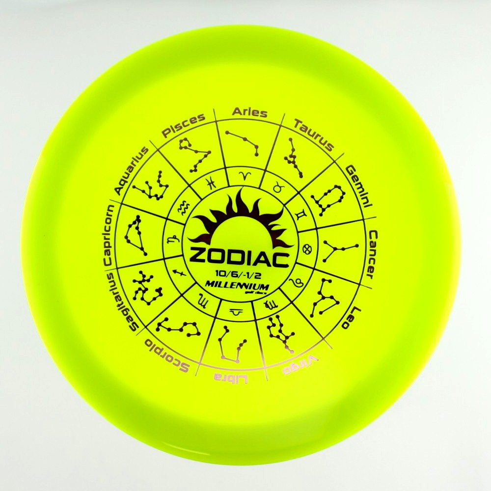 Zodiac - Standard - Yellow - 171.5 gm -  Disc ID: 589050