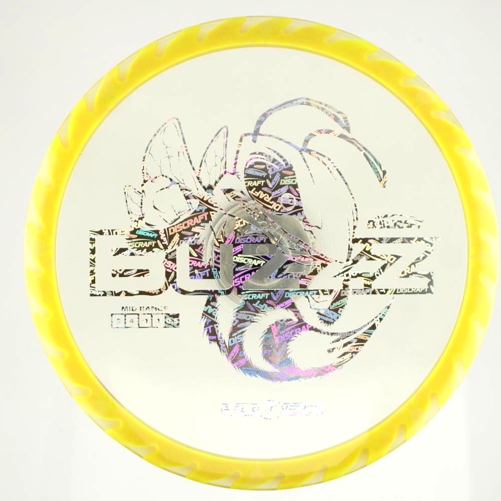 Buzzz - Saw Pattern - Yellow - 167.8 gm -  Disc ID: 589216