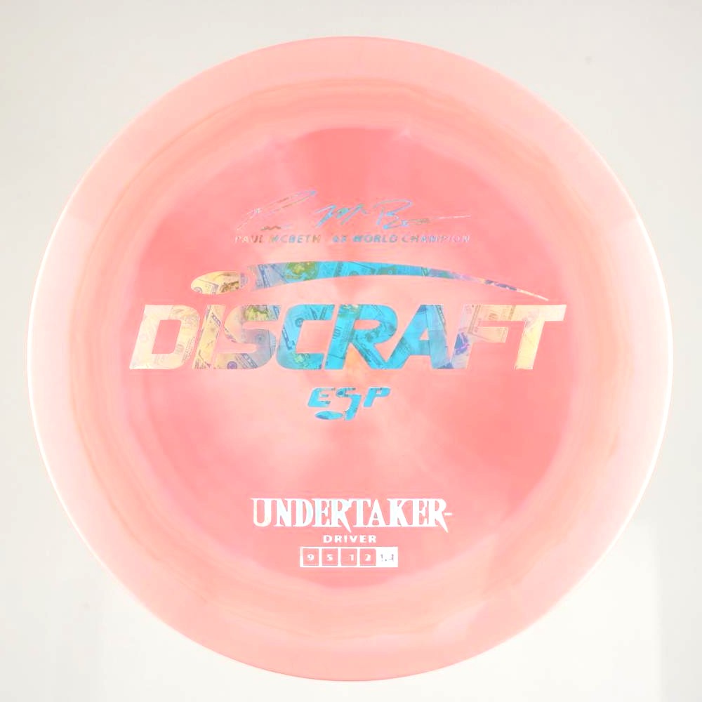Undertaker - 6x World Champion Paul McBeth - Pink - 172.9 gm -  Disc ID: 589483