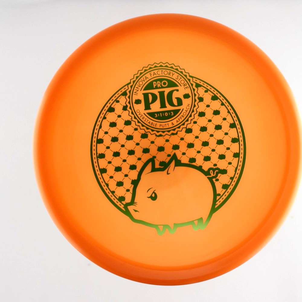 Pig - Firm - Orange - 171.8 gm -  Disc ID: 589535