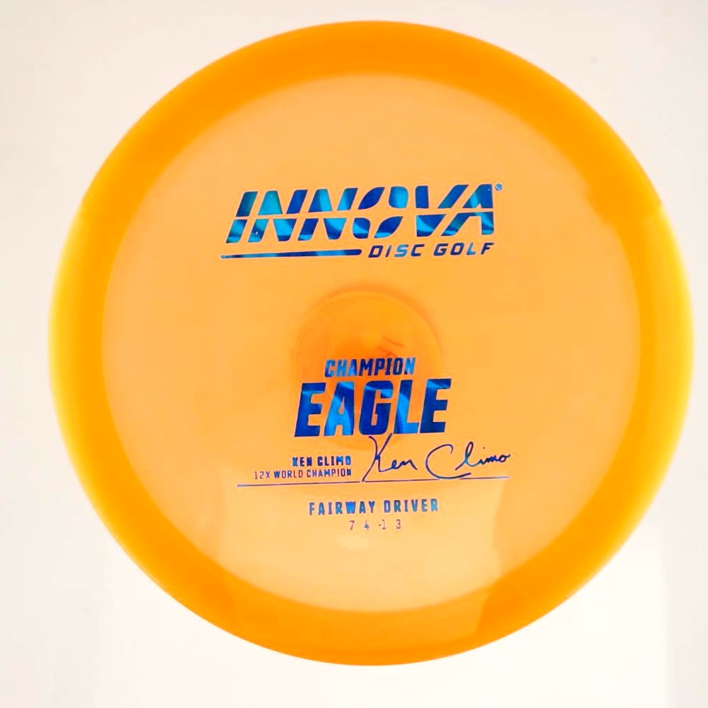 Eagle - 12x World Champion Ken Climo - Orange - 170.9 gm -  Disc ID: 589699