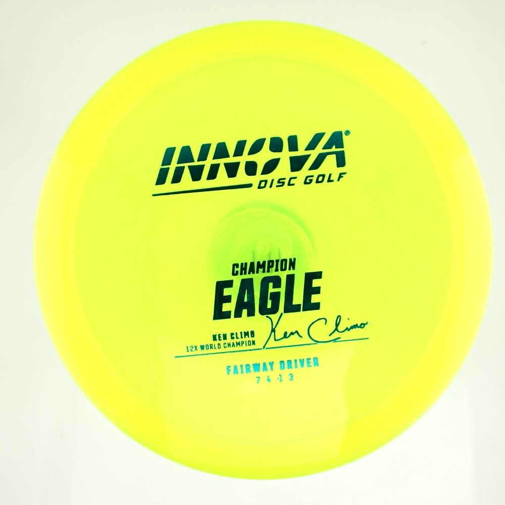 Eagle - 12x World Champion Ken Climo - Yellow - 170.3 gm -  Disc ID: 589707