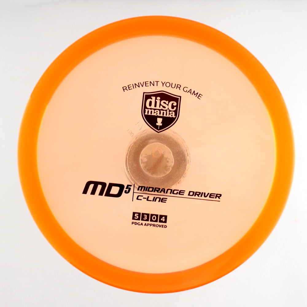 MD5 (Midrange) - Standard - Orange - 175.5 gm -  Disc ID: 590448