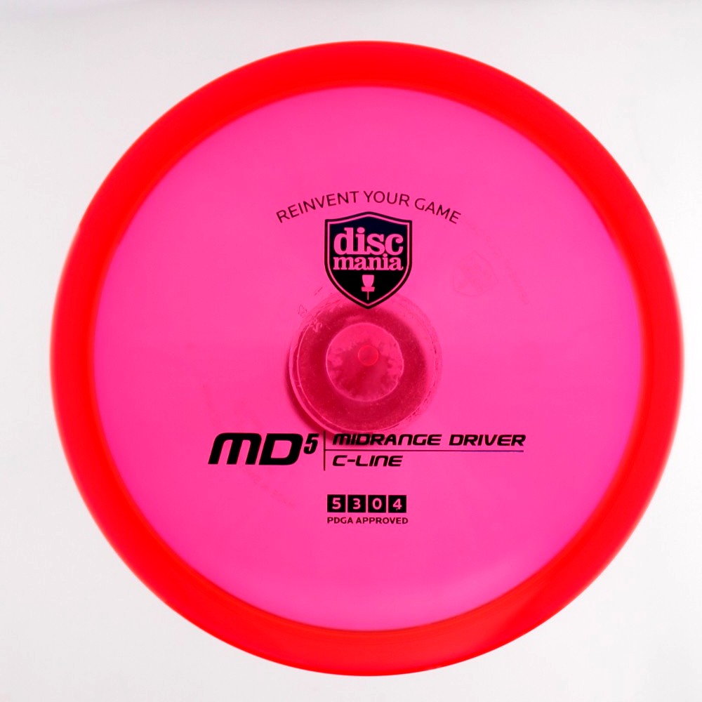 MD5 (Midrange) - Standard - Red - 175.4 gm -  Disc ID: 590456