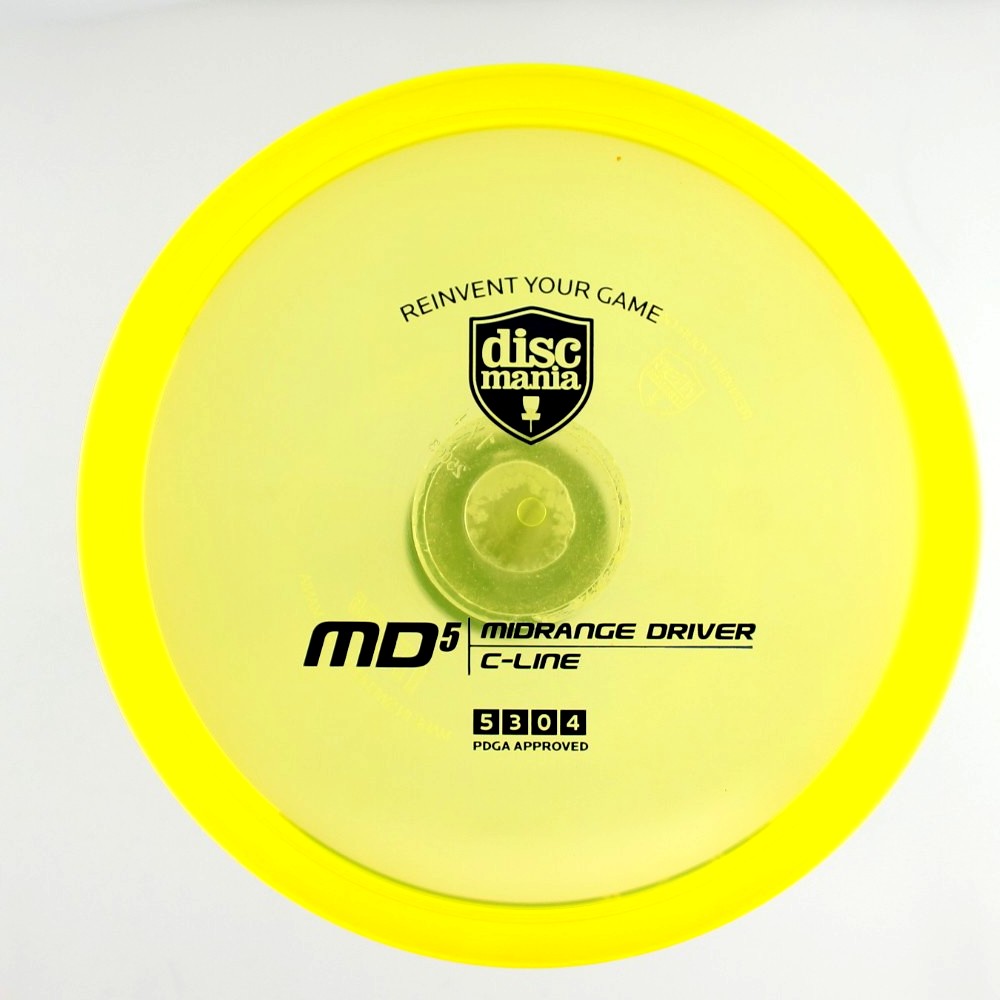 MD5 (Midrange) - Standard - Yellow - 175.7 gm -  Disc ID: 590460
