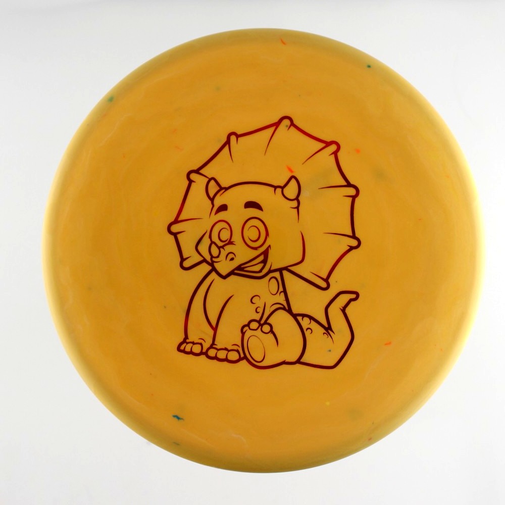 Triceratops - Standard - Yellow - 124.3 gm -  Disc ID: 590467