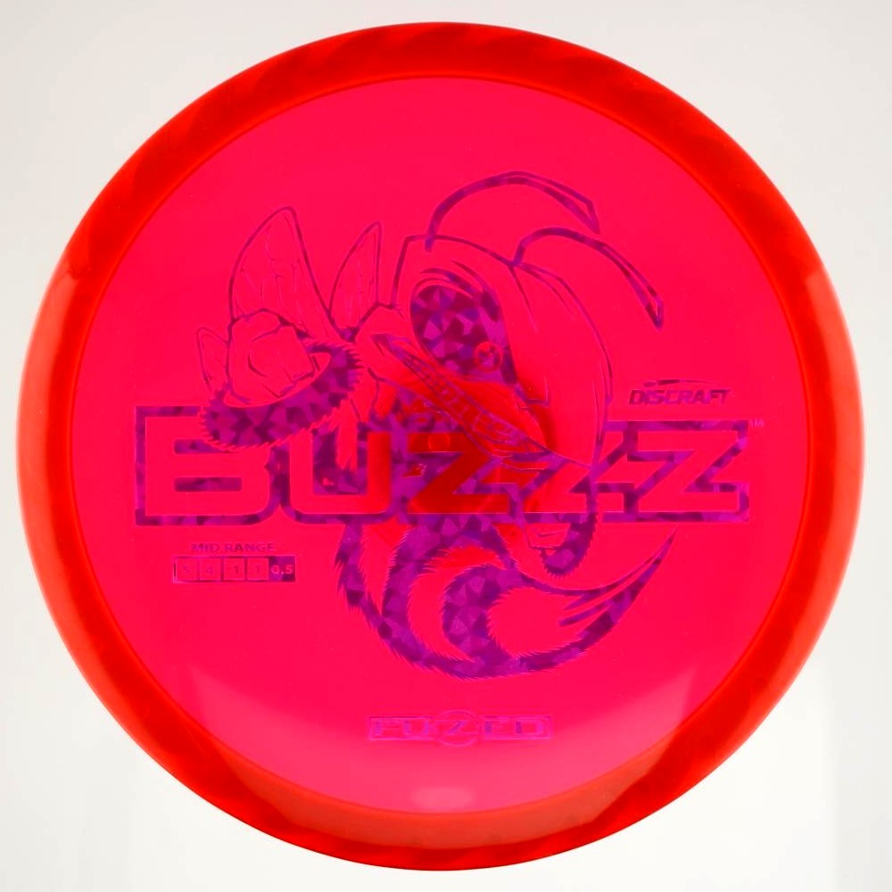 Buzzz - Saw Pattern - Red - 181.3 gm -  Disc ID: 590772