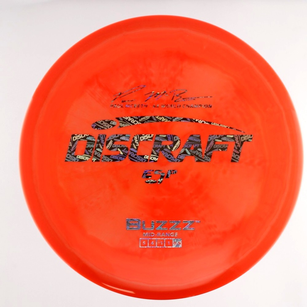 Buzzz - 6x World Champion Paul McBeth - Orange - 175.9 gm -  Disc ID: 590821