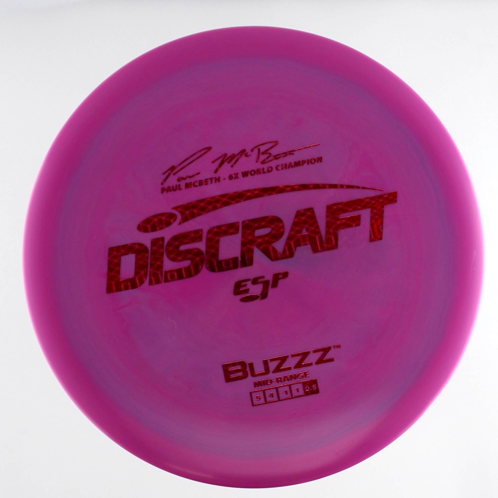 Buzzz - 6x World Champion Paul McBeth - Purple - 170.6 gm -  Disc ID: 590823