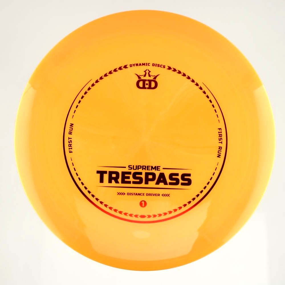 Trespass - First Run - Orange - 172.3 gm -  Disc ID: 590999