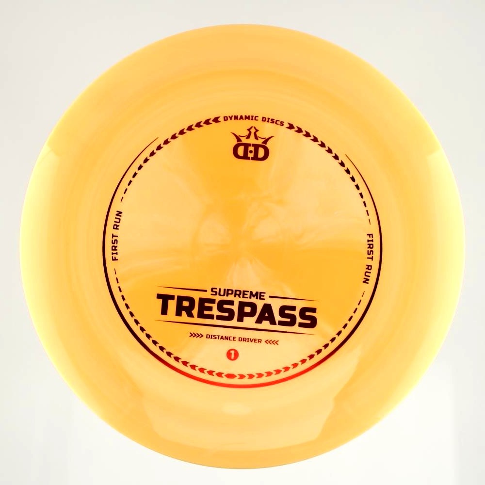 Trespass - First Run - Orange - 171.9 gm -  Disc ID: 591000