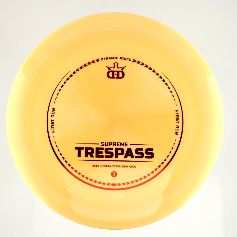 Trespass - First Run - Orange - 173.4 gm -  Disc ID: 591002
