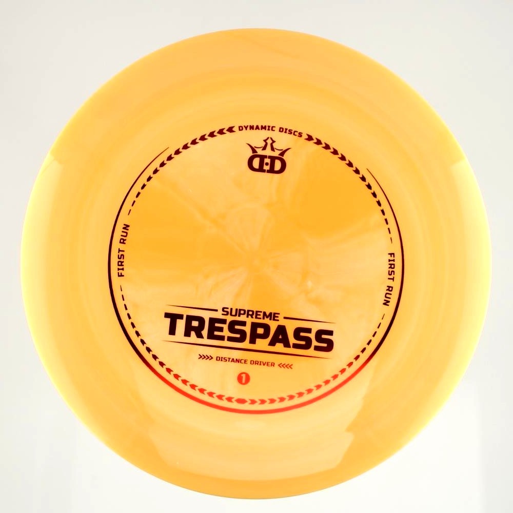 Trespass - First Run - Orange - 175.1 gm -  Disc ID: 591004