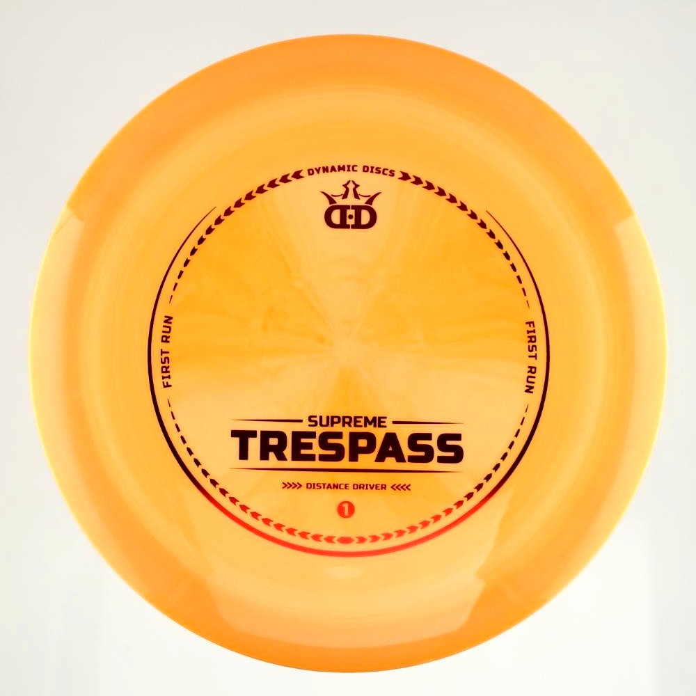Trespass - First Run - Orange - 176.5 gm -  Disc ID: 591005