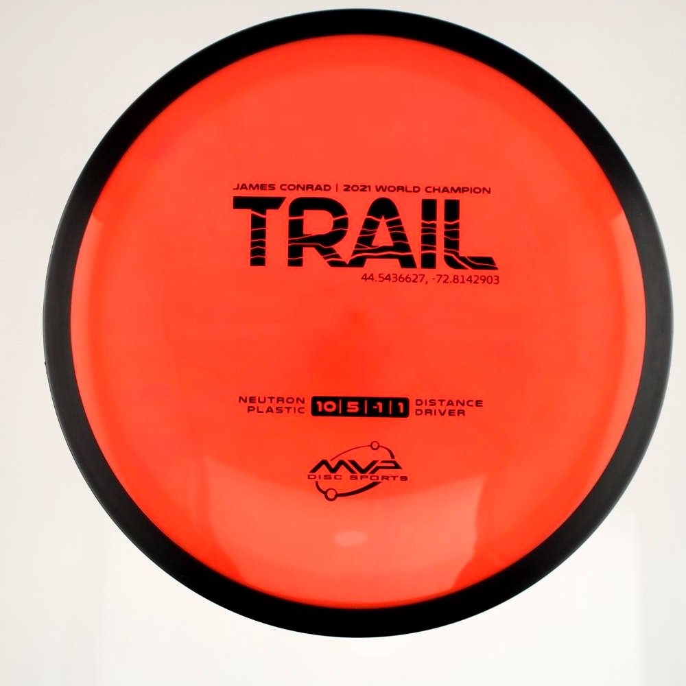 Trail - James Conrad 2021 World Champion - Orange - 169.1 gm -  Disc ID: 591332