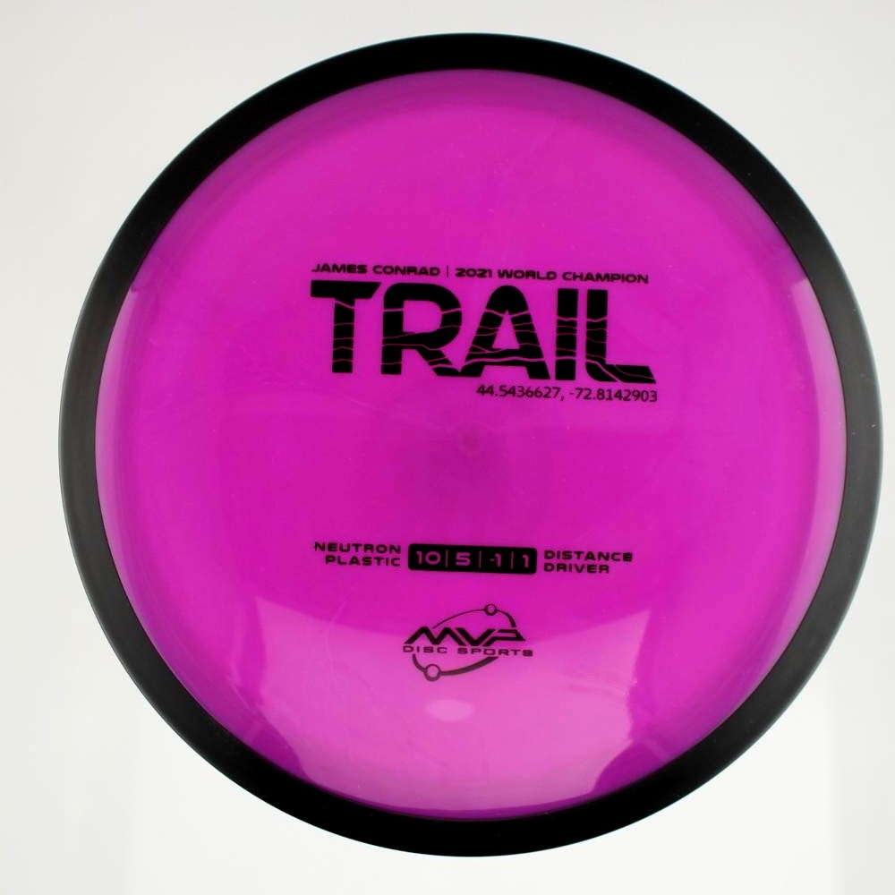 Trail - James Conrad 2021 World Champion - Purple - 169.7 gm -  Disc ID: 591348