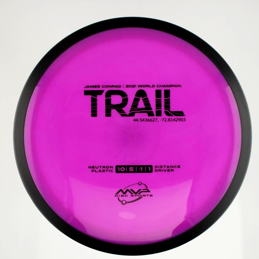 Trail - James Conrad 2021 World Champion - Purple - 174.1 gm -  Disc ID: 591350