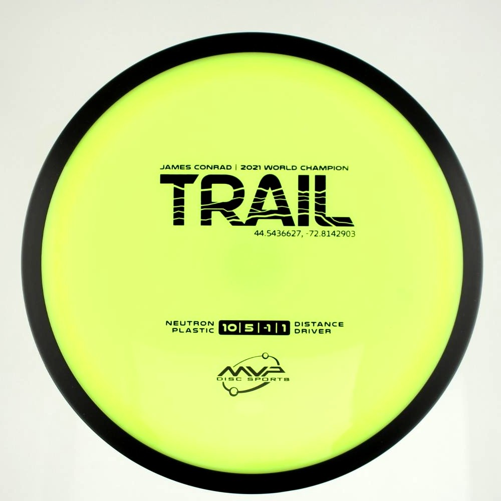 Trail - James Conrad 2021 World Champion - Yellow - 175.9 gm -  Disc ID: 591365