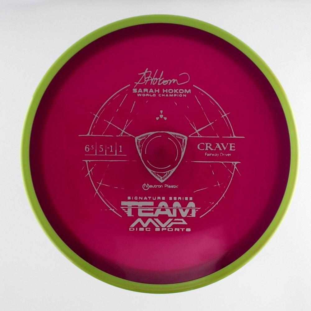 Crave - Sarah Hokom Team MVP Signature Series - Yellow Rim - 172.1 gm -  Disc ID: 591611