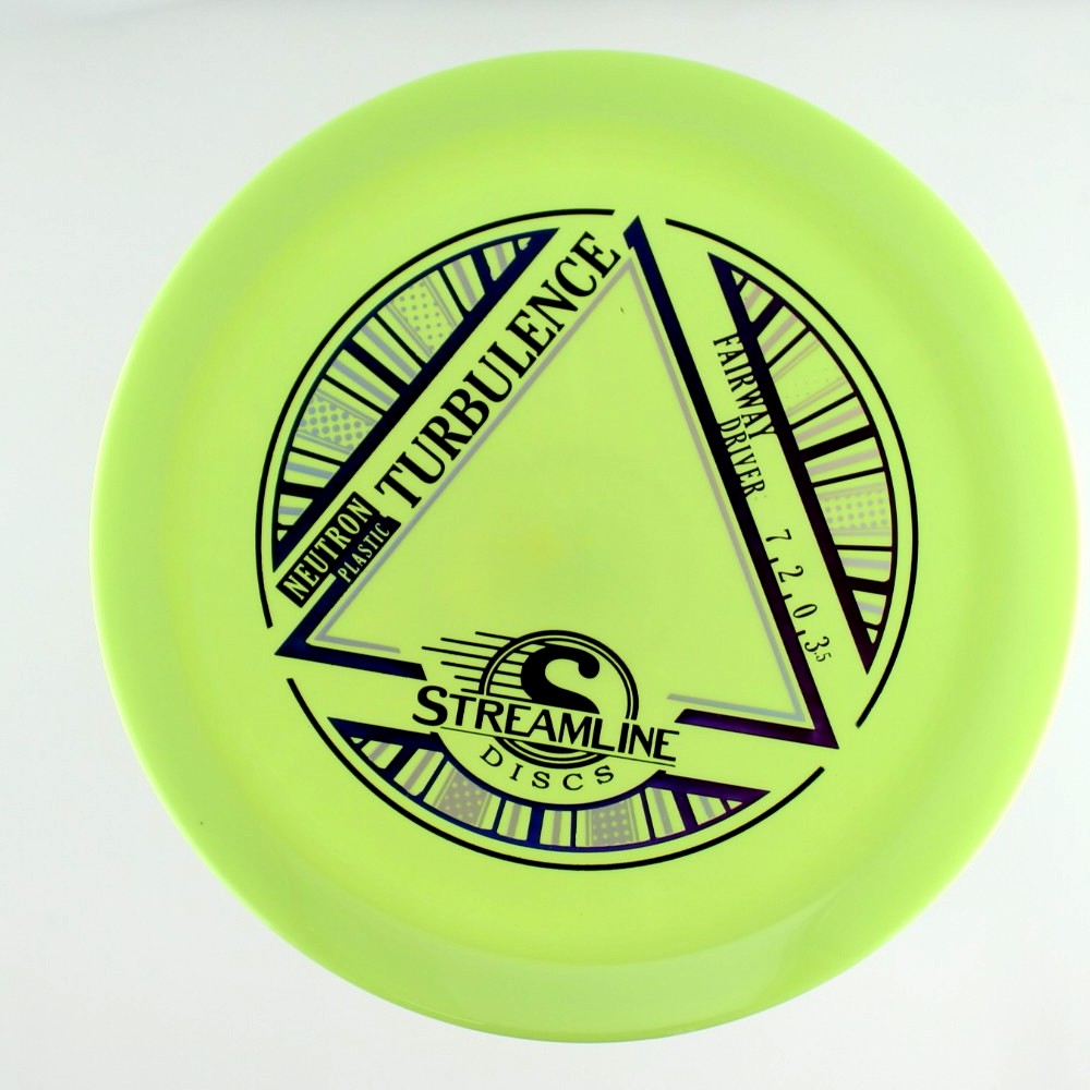 Turbulence - Standard - Yellow - 172.5 gm -  Disc ID: 592430