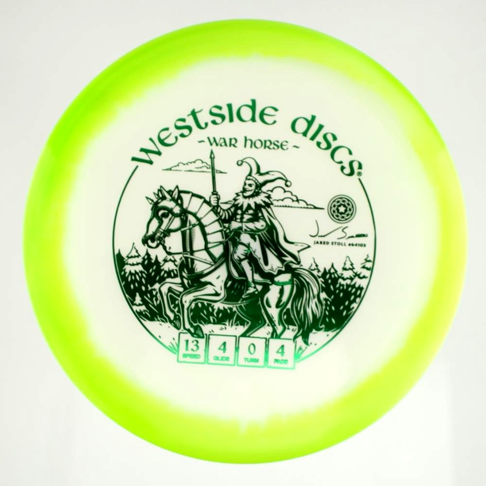 War Horse - Jared Stoll - Green - 175.7 gm -  Disc ID: 592565