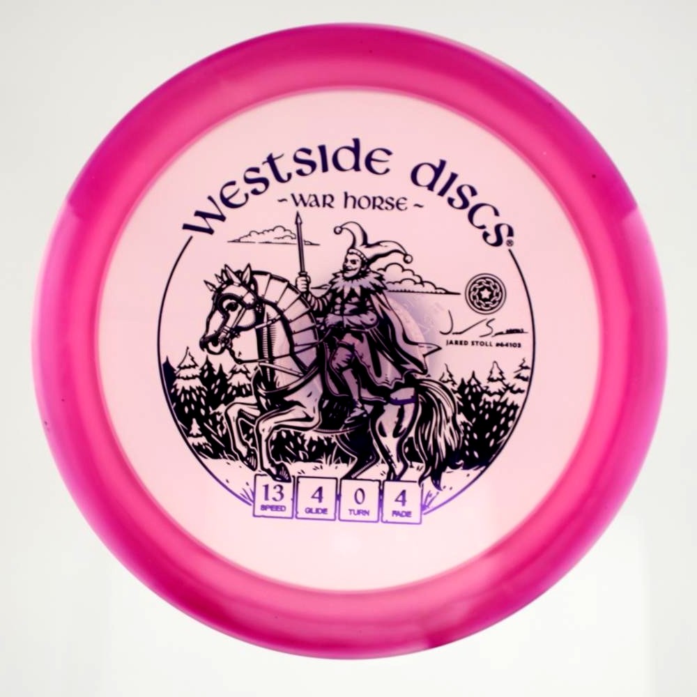 War Horse - Jared Stoll - Purple - 174.1 gm -  Disc ID: 592570