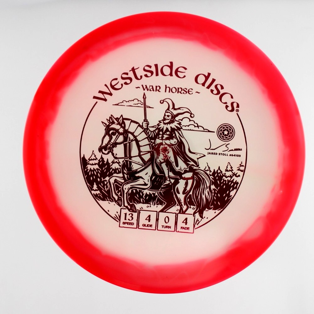 War Horse - Jared Stoll - Red - 174.6 gm -  Disc ID: 592589