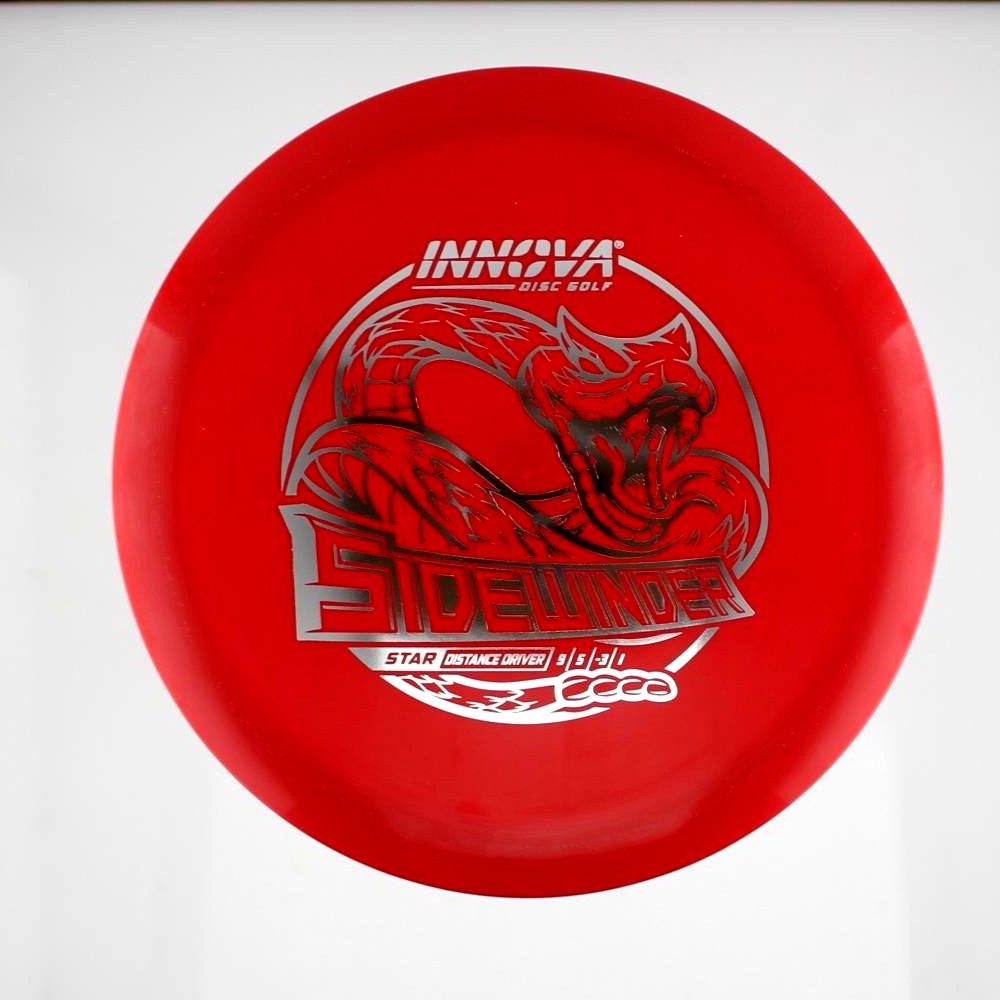 Sidewinder - Standard - Red - 173.5 gm -  Disc ID: 593149
