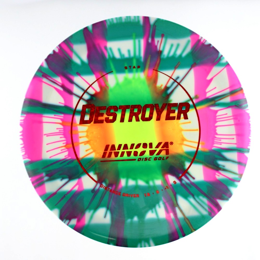 Destroyer - Tie-Dye - Unique - 168.6 gm -  Disc ID: 593301
