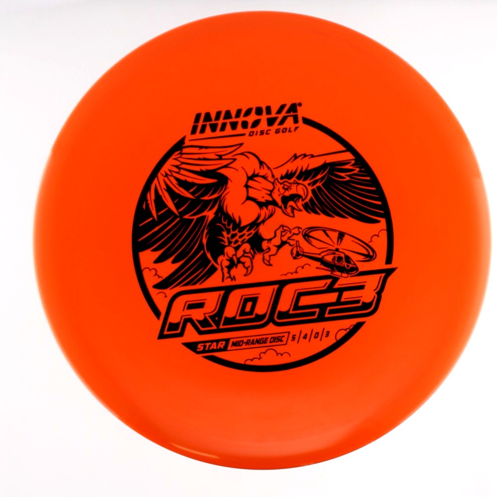 Roc3 - Standard - Orange - 176.4 gm -  Disc ID: 593362