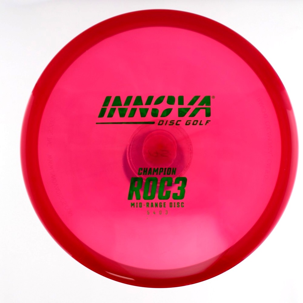 Roc3 - Standard - Red - 177.6 gm -  Disc ID: 593481