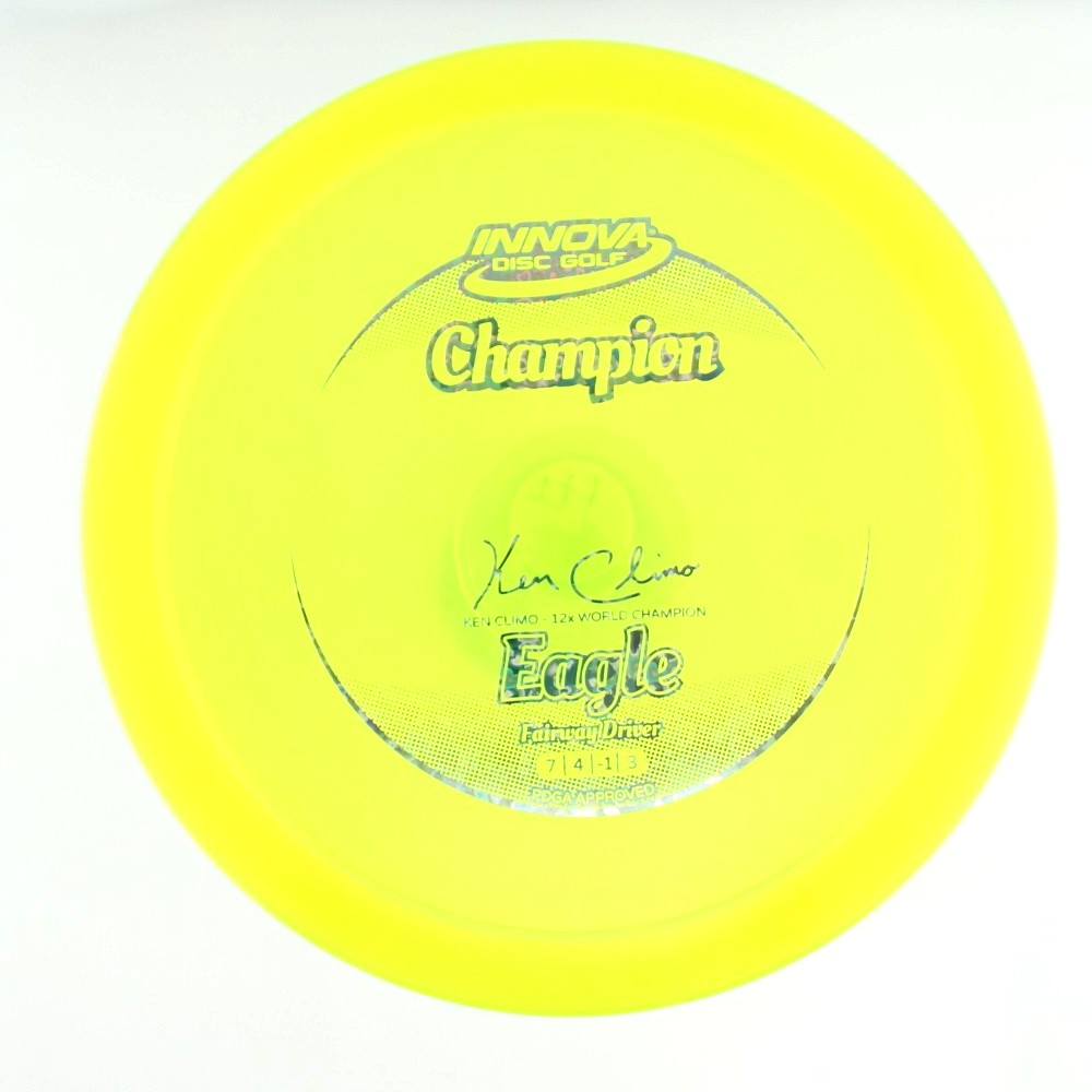 Eagle - 12x World Champion Ken Climo - Yellow - 170.9 gm -  Disc ID: 593937
