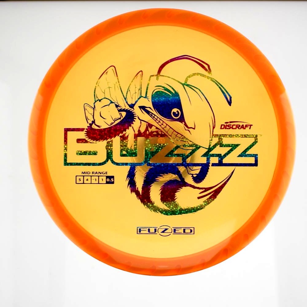 Buzzz - Saw Pattern - Orange - 180.7 gm -  Disc ID: 594155