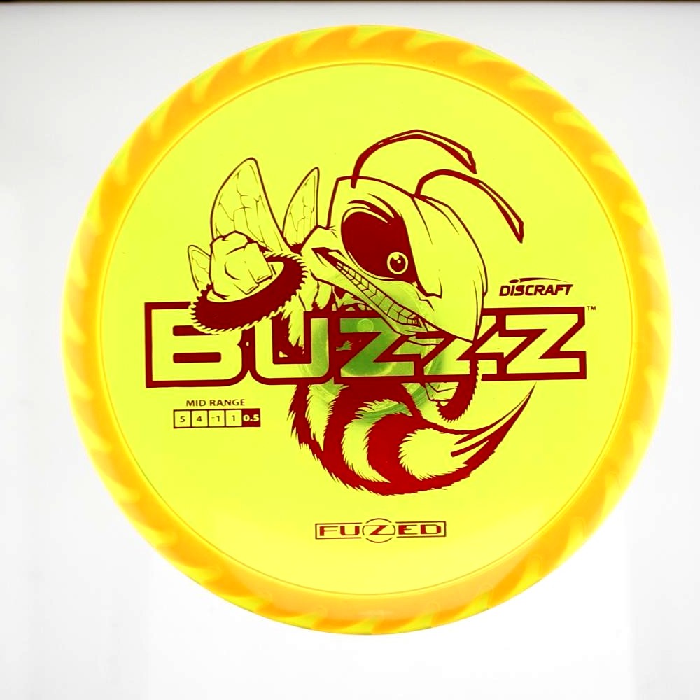 Buzzz - Saw Pattern - Orange - 176.5 gm -  Disc ID: 594157