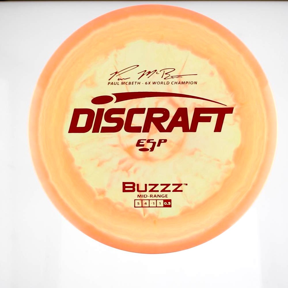 Buzzz - 6x World Champion Paul McBeth - Orange - 170.3 gm -  Disc ID: 594267