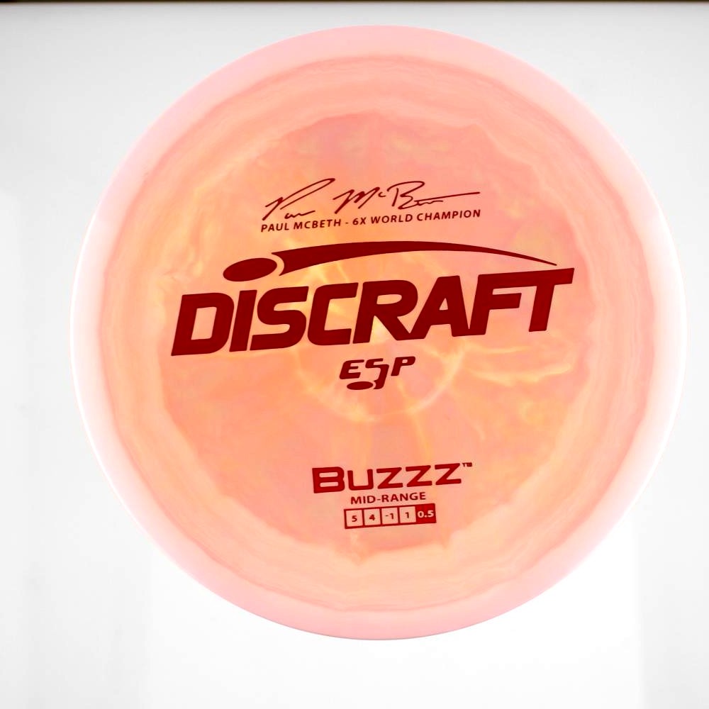 Buzzz - 6x World Champion Paul McBeth - Pink - 171.1 gm -  Disc ID: 594270