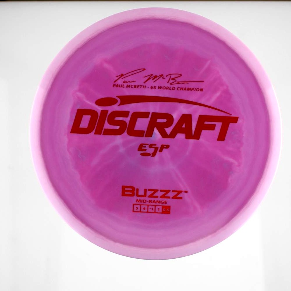 Buzzz - 6x World Champion Paul McBeth - Purple - 169.8 gm -  Disc ID: 594273