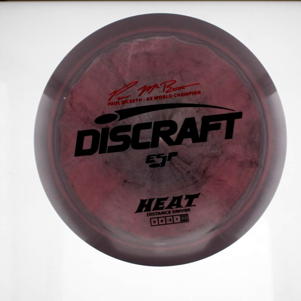 Heat - 6x World Champion Paul McBeth - Purple - 160.1 gm -  Disc ID: 594359