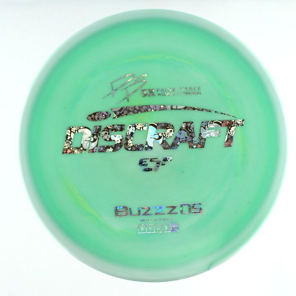 Buzzz OS - 5x World Champion Paige Pierce - Green - 179.4 gm -  Disc ID: 594670